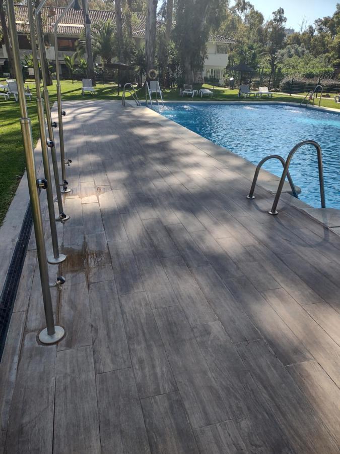 Puerto Banus Apartment Near Beachfront, Sunny Terrace, Pool, Tennis Court, Parking And Movies Projector Марбелья Экстерьер фото